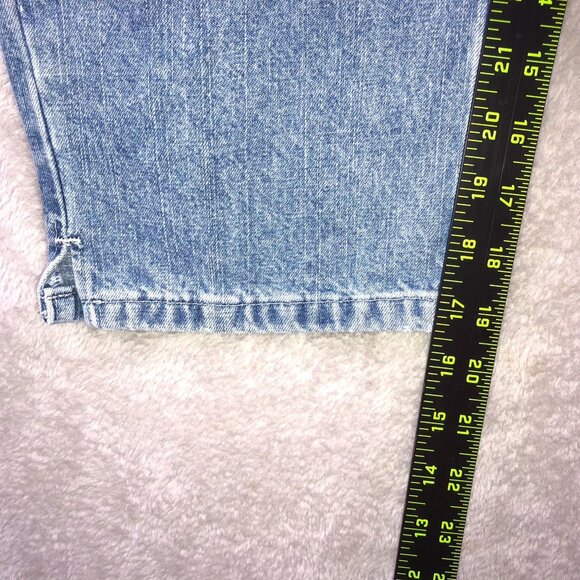 Vintage Lee Riders Women's Capri Jeans Size 14M High Rise Sequined Cropped Casua - Picture 5 of 15